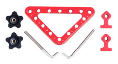 Placing Squares Aluminum Alloy Right Angle Clamps 45° 90° Imperial Metric 10-120 mm