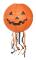 Halloween Pumpa Papperslykta Halloween Pumpa Papperslyktor Hängande Papperslykta Set för Halloween Party Dekoration 25CM