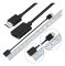 Monitor HD-kabel HDMI-förlängningskabel hane till hona 2.0 version 4K dator set-top box adapterkabel spelkonsolkabel