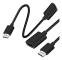 Monitor HD-kabel HDMI-förlängningskabel hane till hona 2.0 version 4K dator set-top box adapterkabel spelkonsolkabel