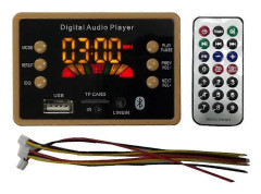 Trådlös Bluetooth Mp3-dekoder Dekoderkortmodul 12v Usb Mp3-spelare Wma Wav Stöd Tf-kort Fm