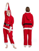 2025 Nya Tecknade Helkroppspyjamas Halloween Juldräkt Jultomte XL (175-185cm)