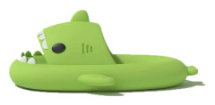 WJ Roliga Hajtofflor för Bad Duschsäker Halkfri Utomhus Par Sommarsandaler för Män Kvinnor 2-apple Green 21.5~23.0 cm