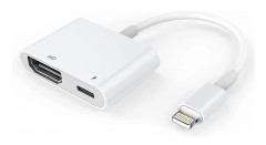 Hdmi-adapter, Hdmi-adapter för iPhone 1080p Lightning Digital Av-adapter, Hdmi Sync Screen Hdmi-kontakt för iPhone & Ipa DB