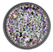 Glitter Akryl AB Borr Dekoration Nagelkonst Pailletter Sekvenser Manikyr Verktyg 15#