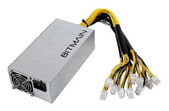 APW7 1800W Nätaggregat Mining PSU för Bitmain Antminer S9/L3+/A6/A7/R4/S7/E9 med 10X PCI-E 6Pin C