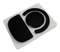 Musfötter i glas Böjda, rundade kanter Musskridskor Musglider Musmattor för Logitech G Pro X Superlight Mouse 1 set