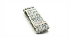 High-end Elegance Man Skjortärm Hållare Justerbart armband White