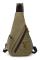Unisex Bröstväska Herr Dam Ryggsäck Sling Bag Canvas Axelväska Satchel Crossbody Väska För Affärer Universitet Skola Cykling Camping Resa Dag