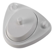 Laddare för tandborste, induktiv laddningshållare, modell 3757, USB-kabel, vit