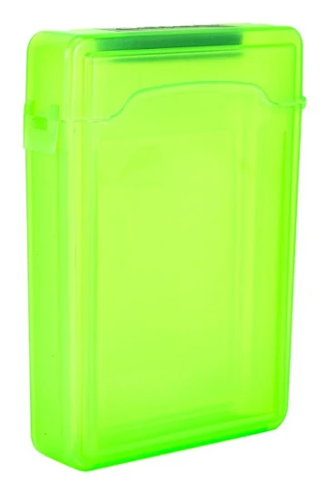 Hårddiskförvaringsbox Case GRÖN