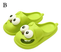 Halvtofflor Sommar Strand Söta Stora Ögon Flip Flops Kawaii Sandal Kul✨s P1W Z1G3