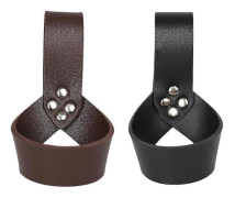 Medeltida Krigare Riddare Svärd Slida Cutlass Retro Slid Hållare Dolk Värja Viking Keltisk Sabel Slida Ring Slida Pirat Black
