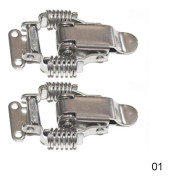 2st Bil Stötfångare Säkerhetskrok Snabbfäste Clip Kit Tillbehör Lastbil Huv Clip Haspar Järn Bilgrejer Universal~03240