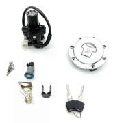 Motorcykel Tändningslås, Tanklock, Sadel Lås Nyckel för Honda CBR600 F4I/F4, CB400, CBR1100, VTR1000F, CB1300, CB900F, VFR800, CBR929