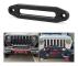 10 tum 12000 vinschrep guide hawse aluminium fairlead för offroad 4WD rep silver rep guide tråd