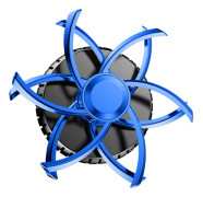 Automotive Luftutlopp Doftklämma Eterisk Oljespridare Dekor Bil Aromaterapi Ventilationsklämmor för bekväm körning Blue