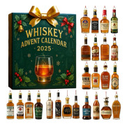 2025 Ölälskarens adventskalender Jul Whiskyälskarens adventskalender Jul Platt hängande julgransdekoration Julklappar för ölälskare