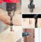 Annular drill, drill depth stop, drill stop ring, woodworking positioner, stop ring with hex key, for 3-16 mm continuous drills