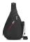 Axelväska Bröstväska Casual Crossbody Väska För Vandring Sport Ryggsäck Casual Dagryggsäck För Män Kvinnor Black