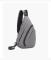 Axelväska Bröstväska Casual Crossbody Väska För Vandring Sport Ryggsäck Casual Dagryggsäck För Män Kvinnor Black