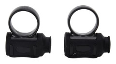 1 par trumpinnar Aid Silikon Finger Controller Jazz Drumstick Control Clip för nybörjare Full Black