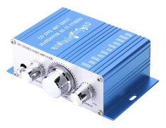 Mini Digital Bilförstärkare Hifi Audio Musik CD DVD MP3 FM Spelare Blå