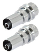 2 st Dykregulator BCD Lågtryckslang Avkoppling Adapter Anslut Ström Inflator Slang