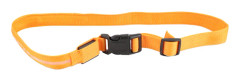 Polyester Reflex LED Säkerhetsbälte Orange Ljus Midjeband för Utomhuslöpning