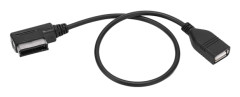 AMI till USB-kabel 4F0 051 510 E Musik Media Adapter Ersättning för Audi A3 A4 S4 A5 S5 A6 S6 2009 och nyare