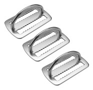 3x 316 Rostfritt Stål D-Ring Spänne Dykning Viktbälte Hållare För 5cm Viktbälte Surfing Sw