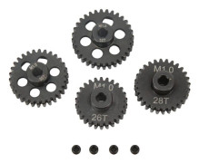 26T 28T 30T 32T 25DP M1 5mm Metall RC Motor Pinjong Drev Set för 1 8 RC Bilar