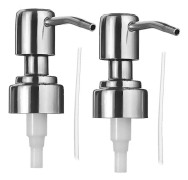 Ersättningspump Rostfritt Stål Tvål- och Lotiondispenser Pump Dispenser Ersättningshuvud Passar till 26mm_Surprise