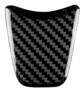 Äkta Kolfiberklistermärke för Fiat 500 Abarth 595 2012 2013 2014 2015 Bilrattkåpa