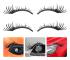 2 Par Eyelashes Bilstrålkastardekaler Black