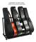 Metall Gitarr Displayställ Rack Organizer Hållare Instrument Tillbehör 5 Platser