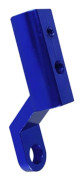 Motorcykel Mirror Mount Riser Extenders Spacers BLÅ blue