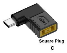 Omvandlare Power C KVADRAT PLUG C KVADRAT PLUG C Square Plug