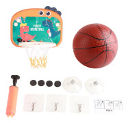 Barn Hängande Basketbollbräda Stansfri Rum Basketbollkorg för Förskola Inomhus LM708