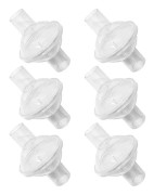 Inline CPAP-filter, 6-pack ersättningsfilter för CPAP-maskiner