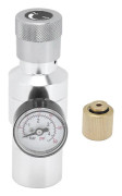 Mini CO2-regulator med adapter, hembryggning, fatkoppling, CO2-kit, MFL 3/8 tum, 0-60 PSI