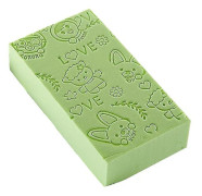 Bath Sponge Body Dead Skin Remover Exfoliating Massager Cleaning Shower Brush Peeling Sponge For Washing For The Body For Adults Green