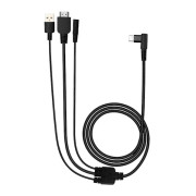 För Huion 3-i-1-kabel för KAMVAS Pro 16 Pro 13 GT-133 Grafikritningsmonitor