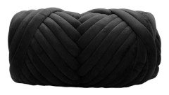 Grovt Garn Stickning För Arm Stickning Mjukt Garn 250g För Gör-Det-Själv Mattframställning Black