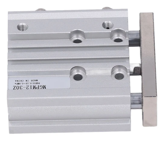 12mm Borr 30mm Slaglängd Dubbelverkande Pneumatisk Cylinder