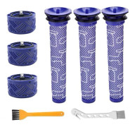 Ersättningsdelar för Dyson V6 Absolute sladdlös dammsugare, förfilter Hepa-filter 965661-01 966741-01