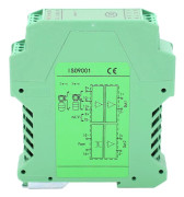 DC-signalisolator Ström- och Spänningsgivare DIN-skena Montering 1?in 2?ut 0?10V till 4?20mA GLG YEMAA