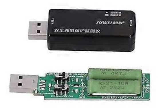 USB Strömmätare Testare Blindplugg Spänning Ström Multimeter för Testning 3.6-32.5V