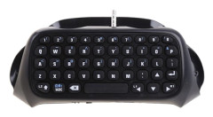 För PS4 Tillbehör Tangentbord Trådlös Handkontroll Meddelande Chattangentbord för Sony PS4/Slim/Pro Bluetooth-kompatibel