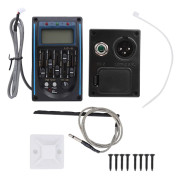 5-bands gitarr pickup LCD equalizer stämning justerbar musikinstrument tillbehör